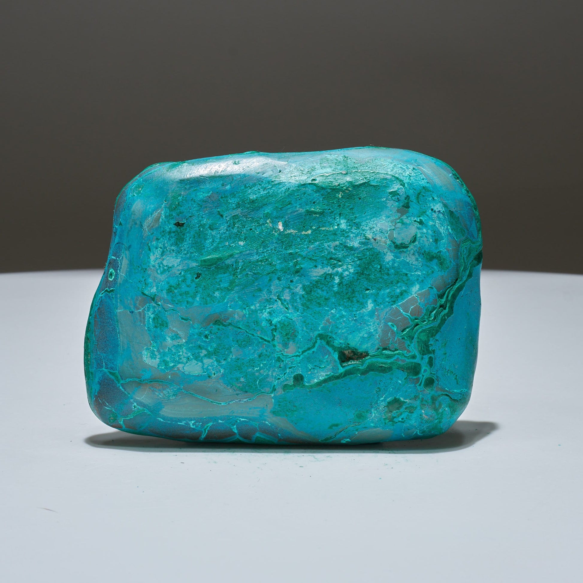 0.49 LB Polished Malachite & Chrysocolla Freeform