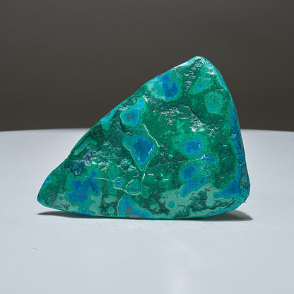 0.39 LB Polished Malachite & Chrysocolla Freeform