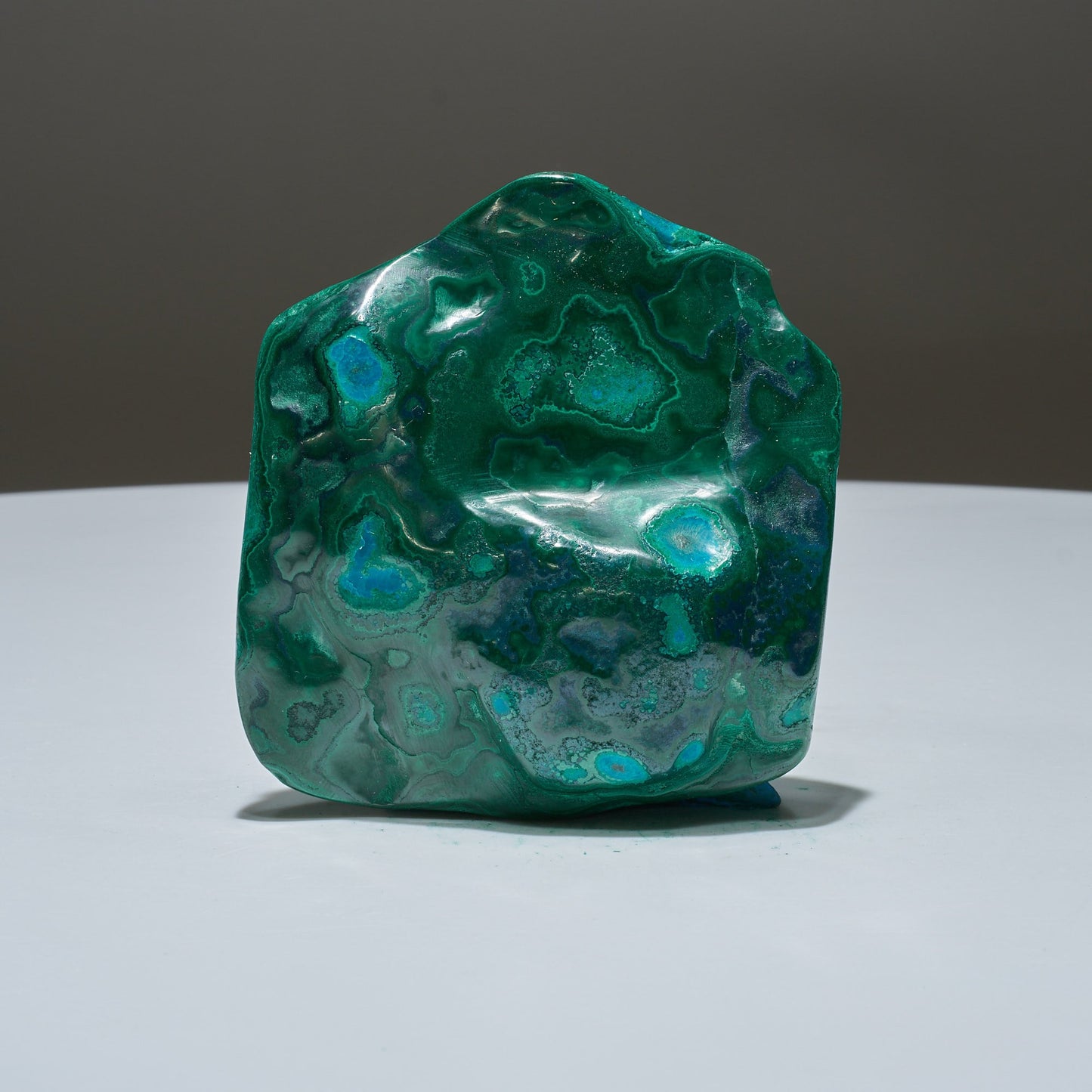 0.52 LB Polished Malachite & Chrysocolla Freeform