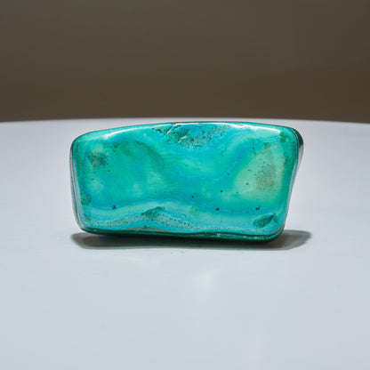 0.63 LB Polished Malachite & Chrysocolla Freeform