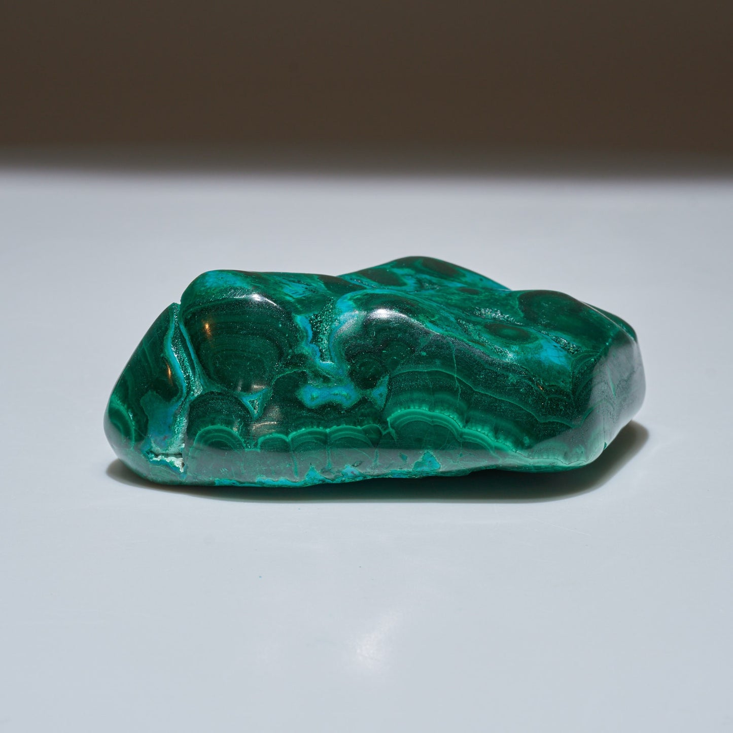 0.67 LB Polished Malachite & Chrysocolla Freeform