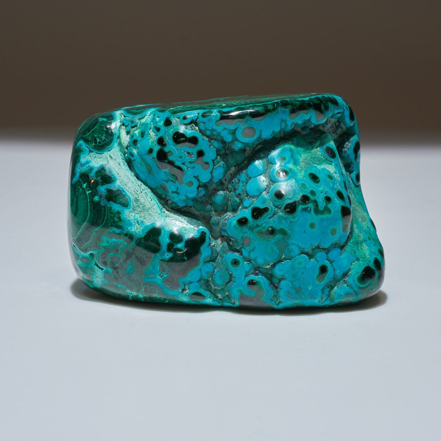 1 LB Polished Malachite & Chrysocolla Freeform