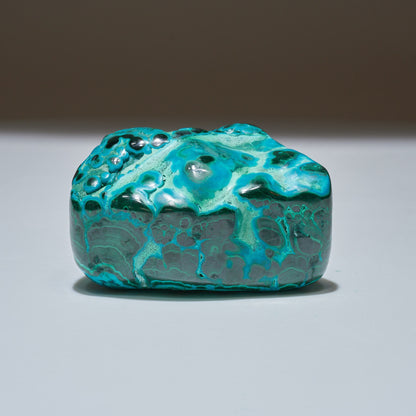 0.89 LB Polished Malachite & Chrysocolla Freeform