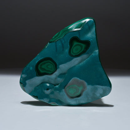 0.68 LB Polished Malachite & Chrysocolla Freeform