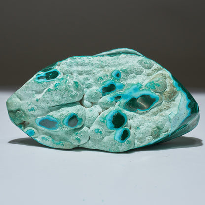 1.28 LB Polished Malachite & Chrysocolla Freeform