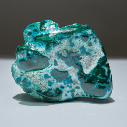 1.59 LB Polished Malachite & Chrysocolla Freeform