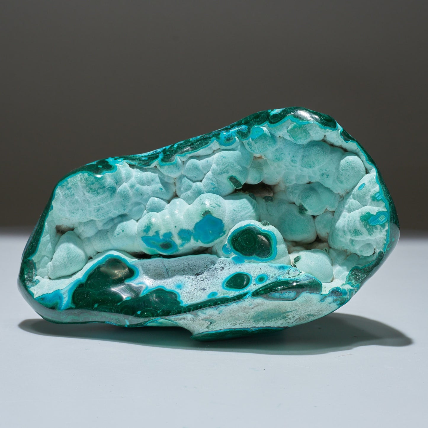 1.67 LB Polished Malachite & Chrysocolla Freeform