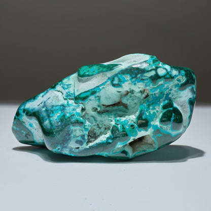 1.67 LB Polished Malachite & Chrysocolla Freeform