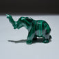 0.3 LB Carved Malachite Elephant