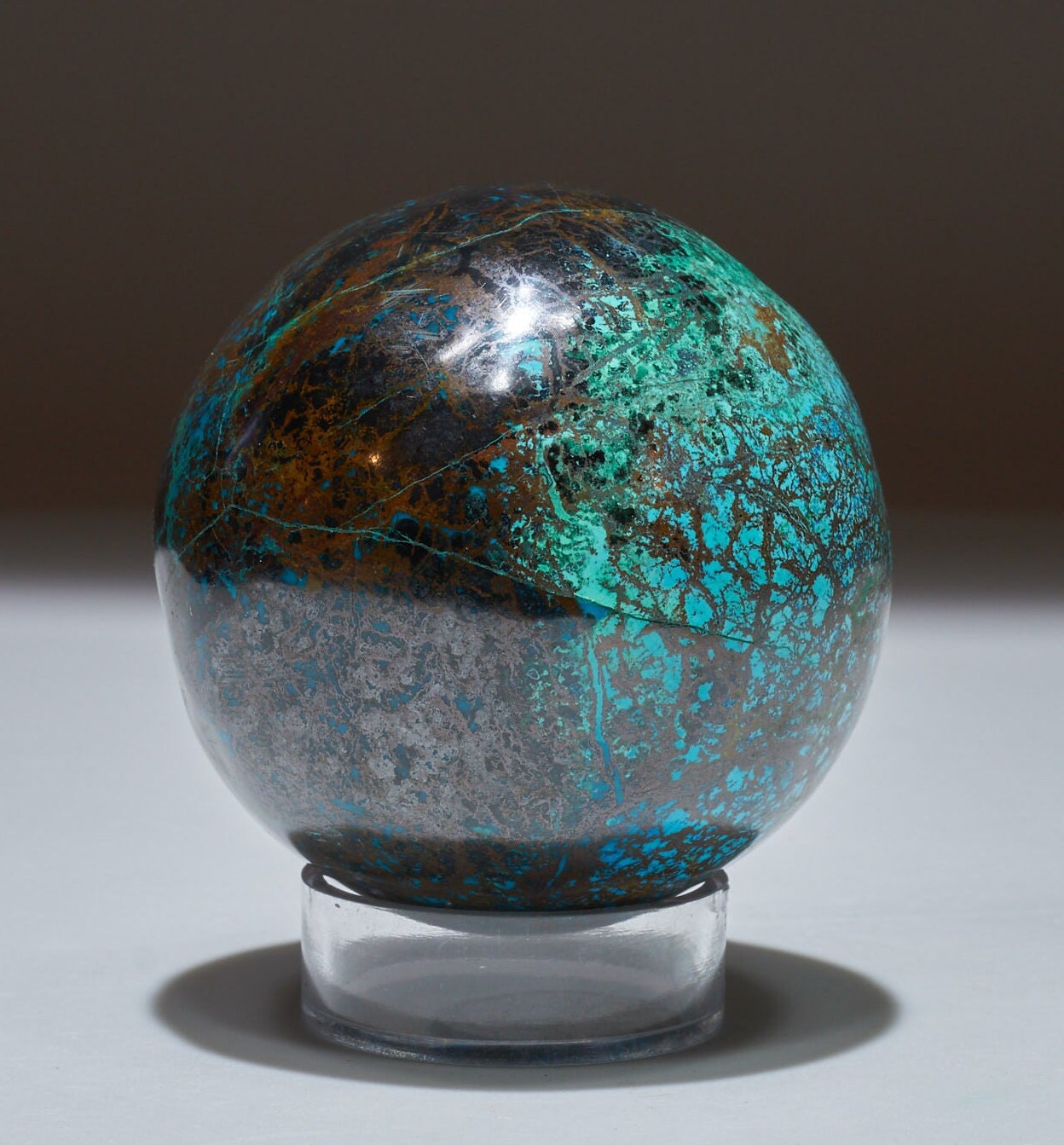 0.61 LB Shattuckite Sphere