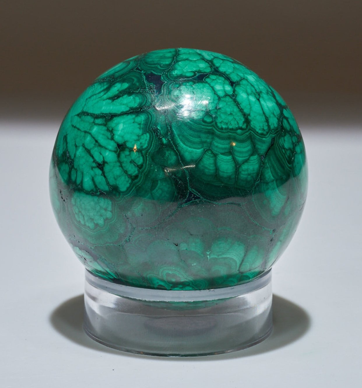 0.97 LB Malachite Sphere