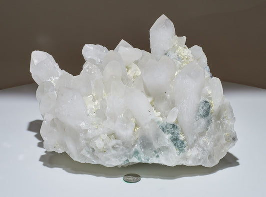 8.8 Lbs Quartz Crystal Cluster from Peru