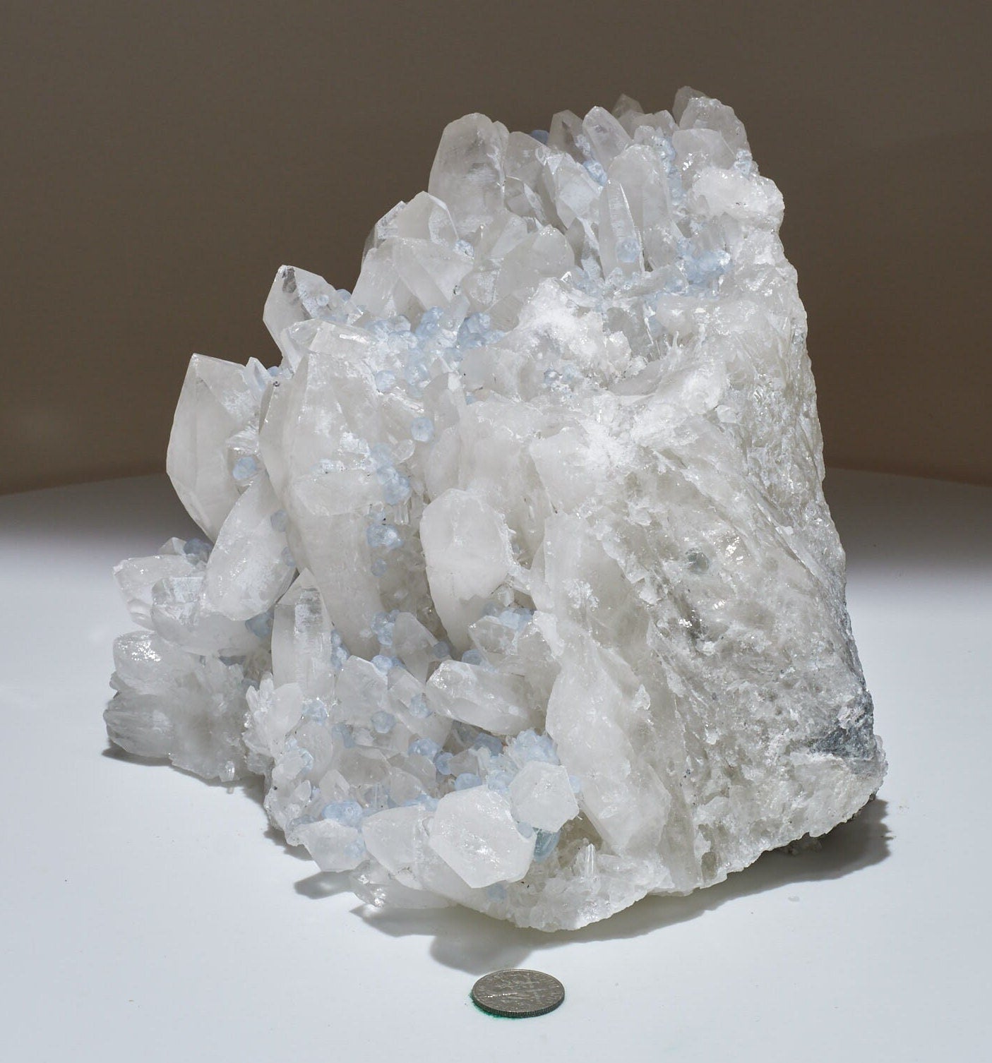 7.62 Lbs Quartz Crystal Cluster from Peru