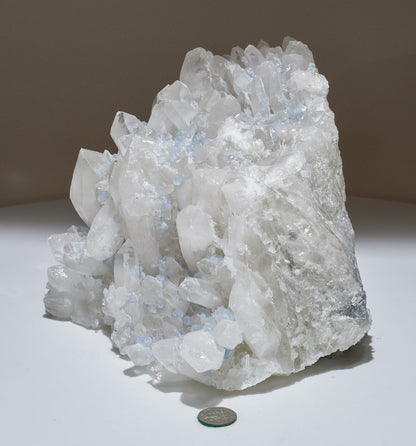 7.62 Lbs Quartz Crystal Cluster from Peru
