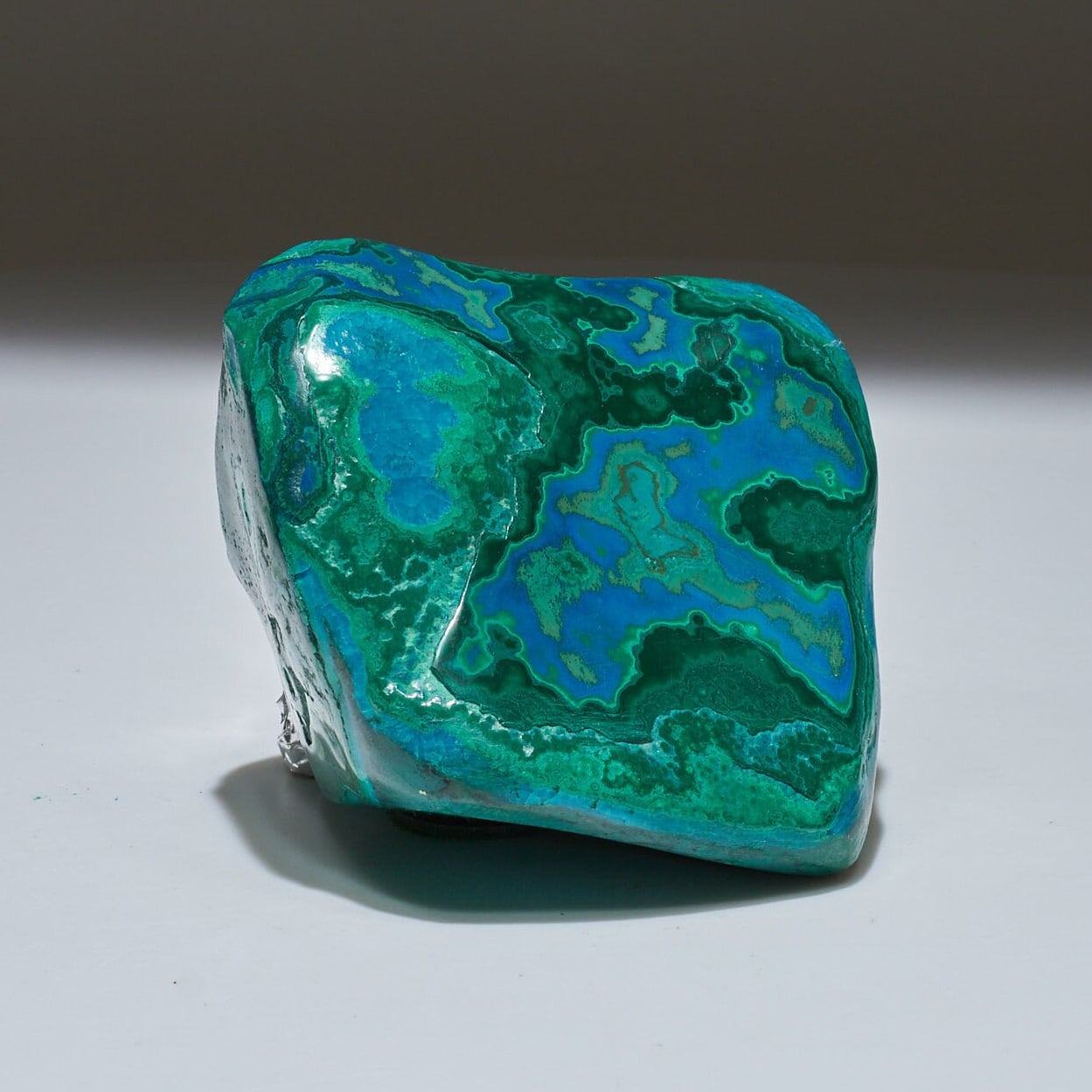 0.65 LB Polished Malachite & Chrysocolla Freeform