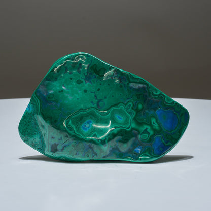 0.57 LB Polished Malachite & Chrysocolla Freeform