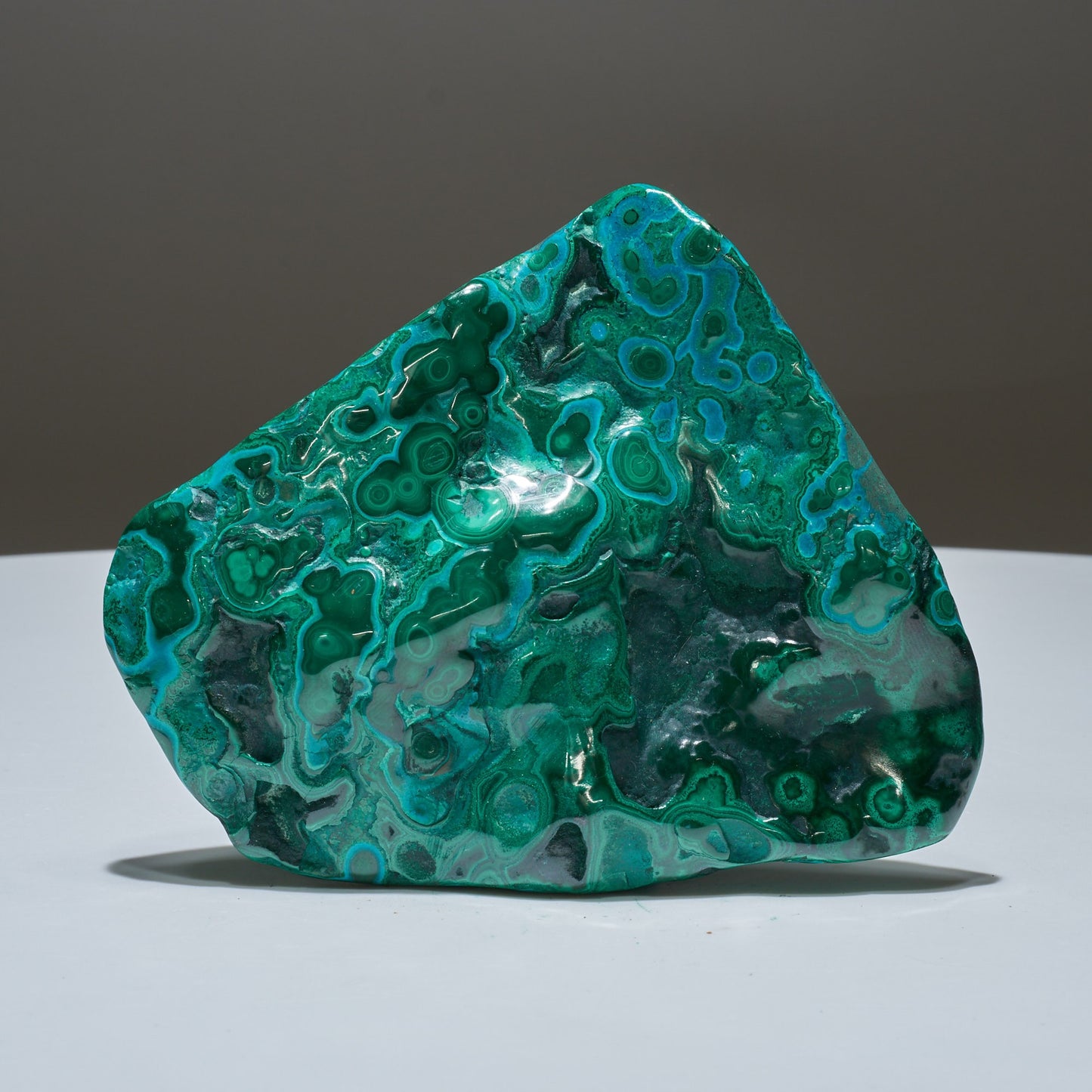 0.69 LB Polished Malachite & Chrysocolla Freeform