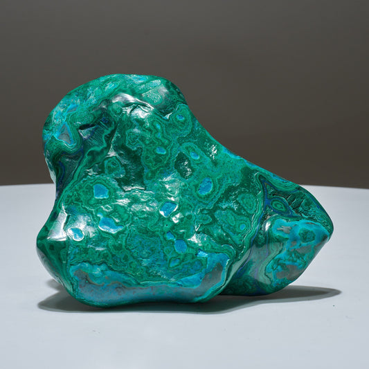 0.97 LB Polished Malachite & Chrysocolla Freeform