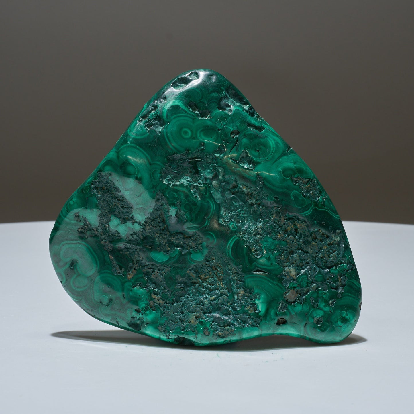 1 LB Polished Freeform Malachite