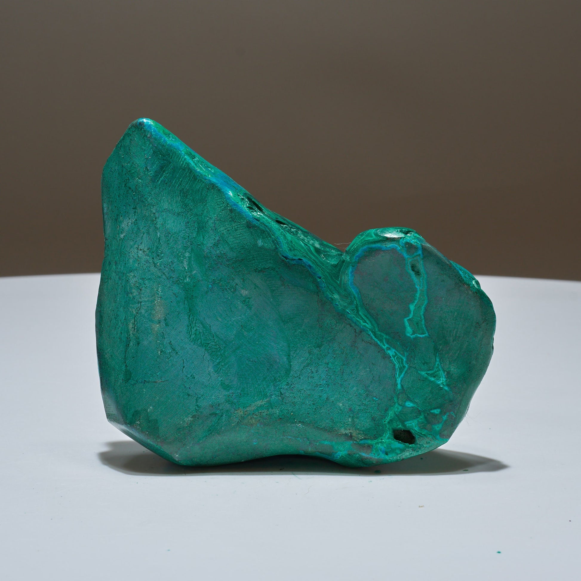 0.56 LB Polished Malachite & Chrysocolla Freeform