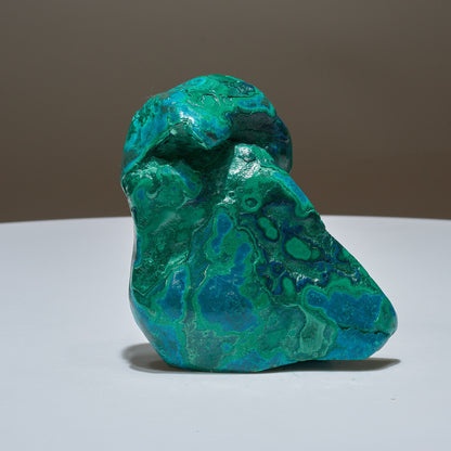 0.56 LB Polished Malachite & Chrysocolla Freeform