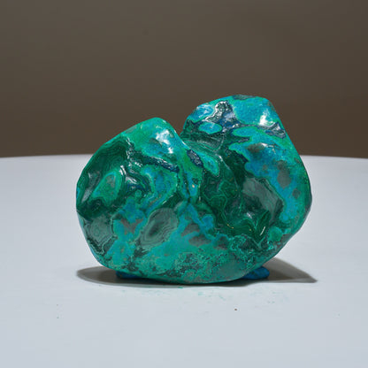 0.41 LB Polished Malachite & Chrysocolla Freeform