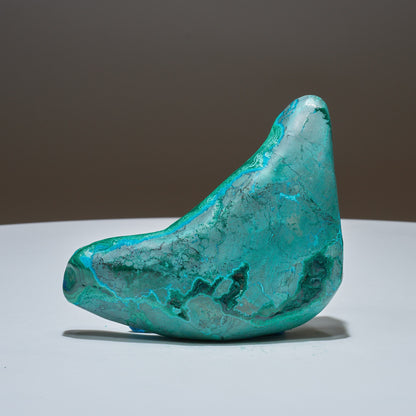 0.48 LB Polished Malachite & Chrysocolla Freeform