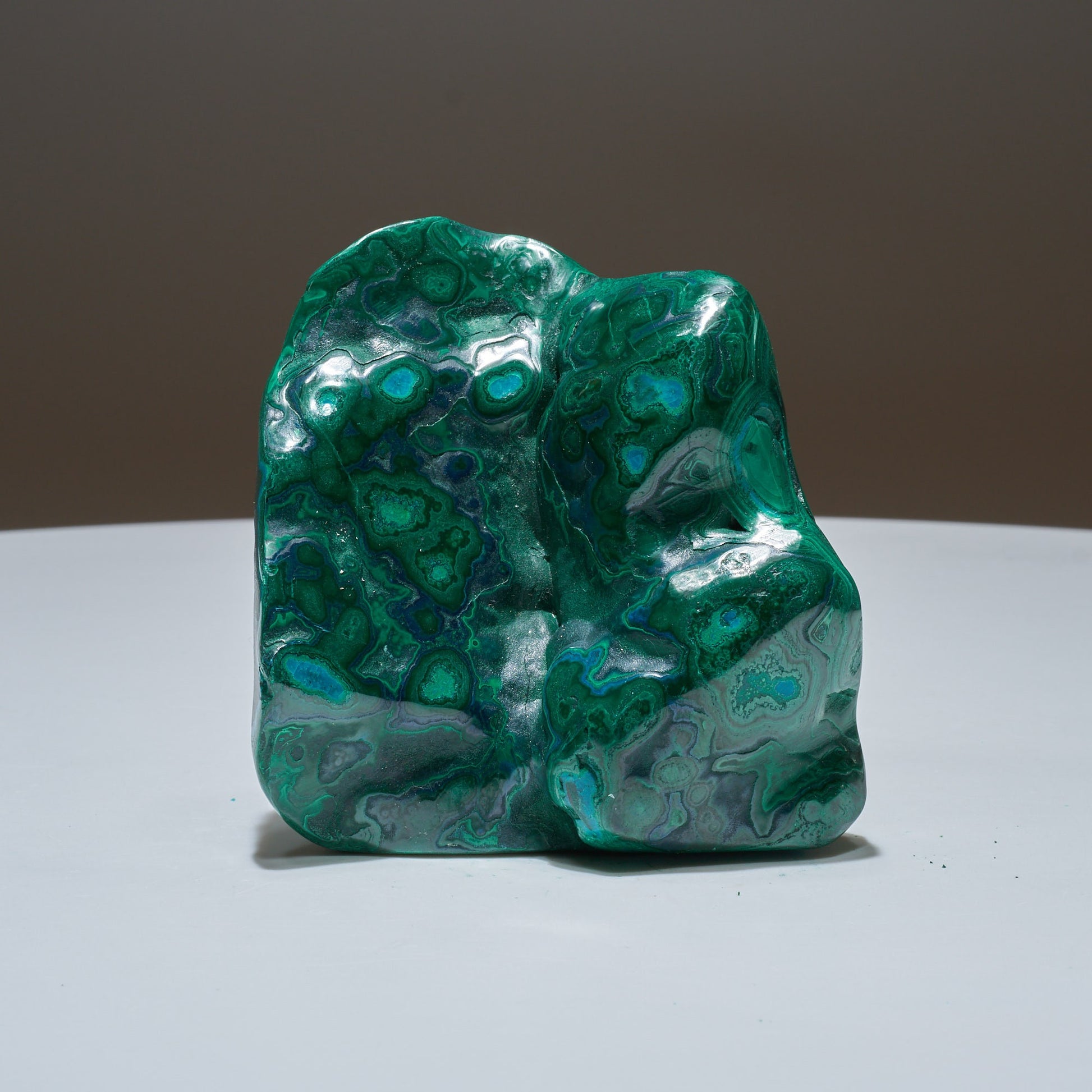 0.65 LB Polished Malachite & Chrysocolla Freeform