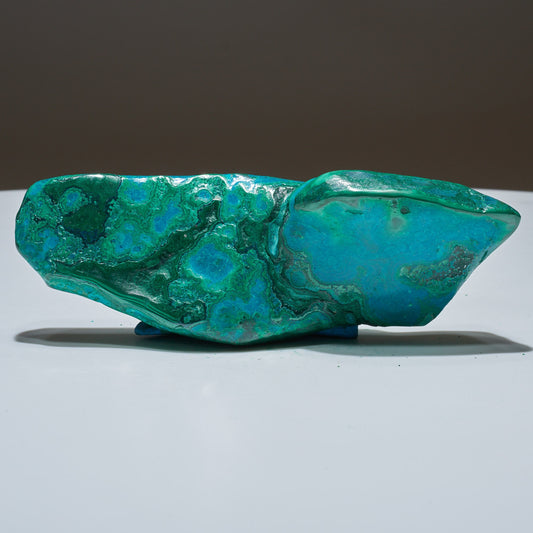 0.55 LB Polished Malachite & Chrysocolla Freeform