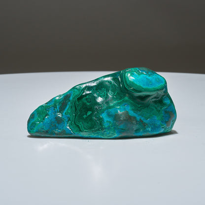 0.3 LB Polished Malachite & Chrysocolla Freeform