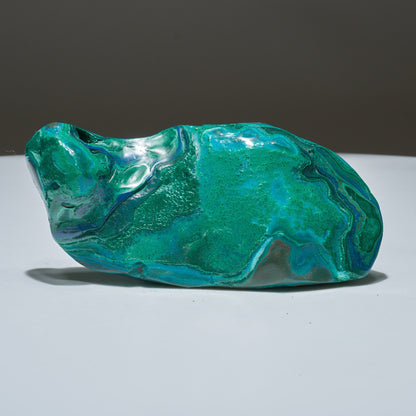 0.57 LB Polished Malachite & Chrysocolla Freeform