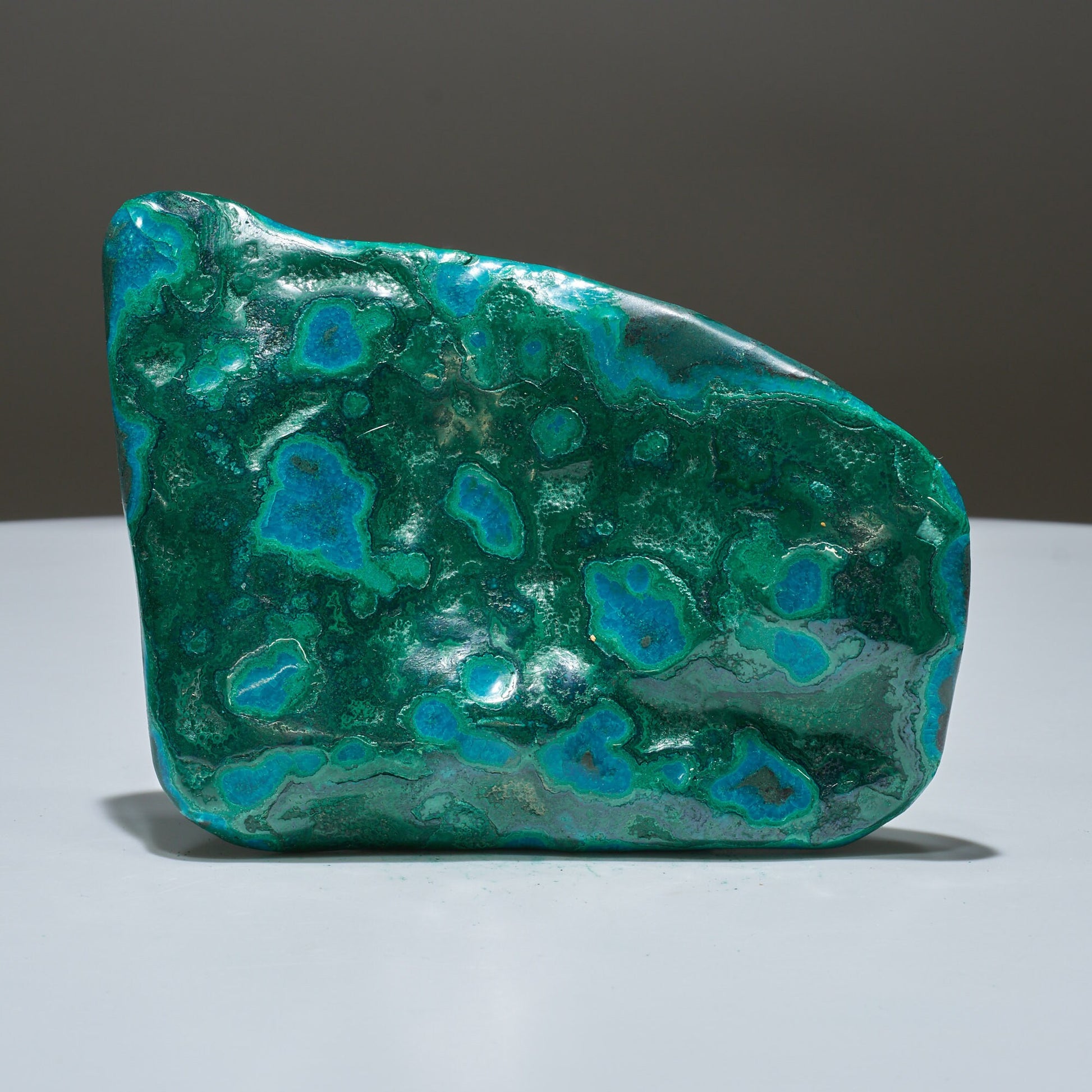 0.51 LB Polished Malachite & Chrysocolla Freeform