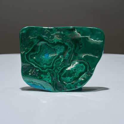 0.46 LB Polished Malachite & Chrysocolla Freeform