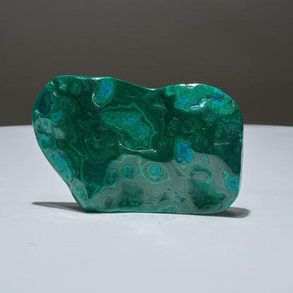 0.45 LB Polished Malachite & Chrysocolla Freeform