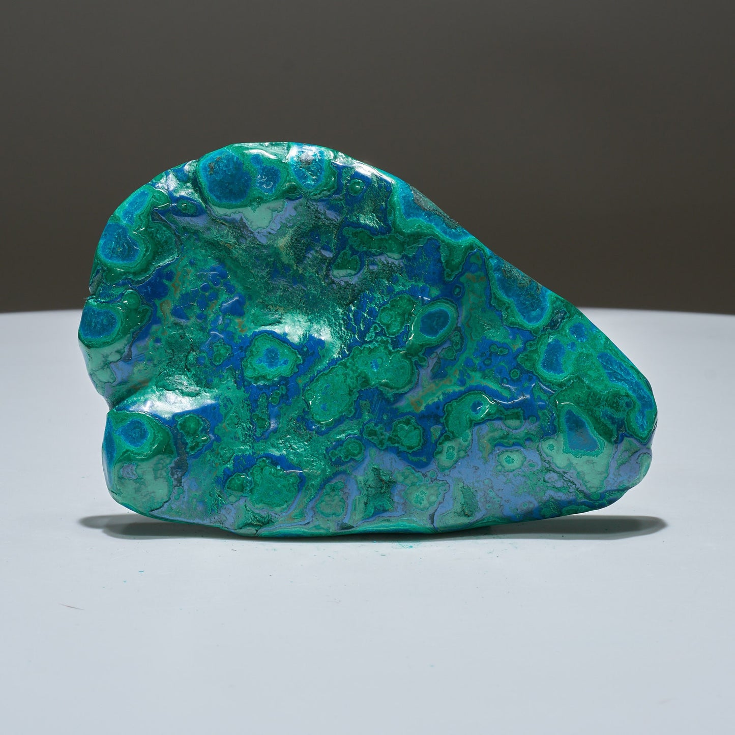 0.49 LB Polished Malachite & Chrysocolla Freeform