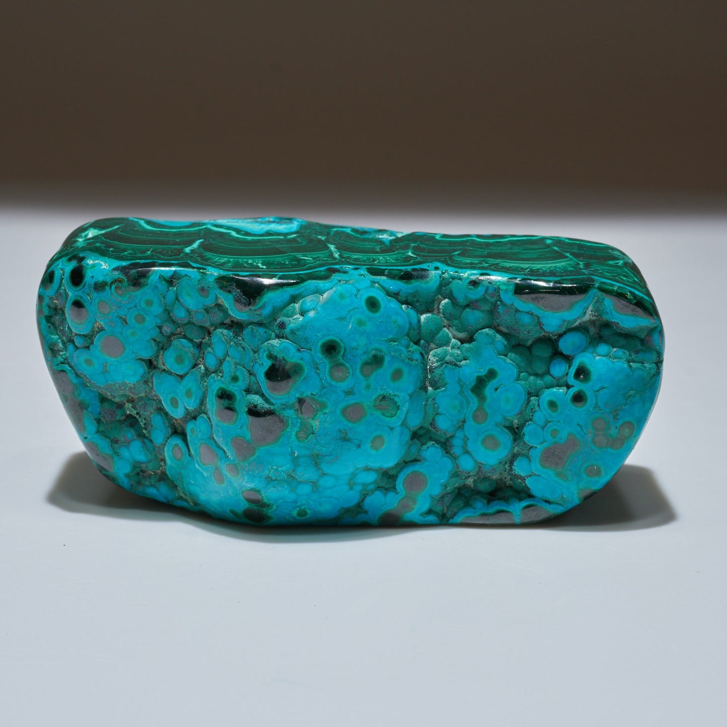 0.94 LB Polished Malachite & Chrysocolla Freeform