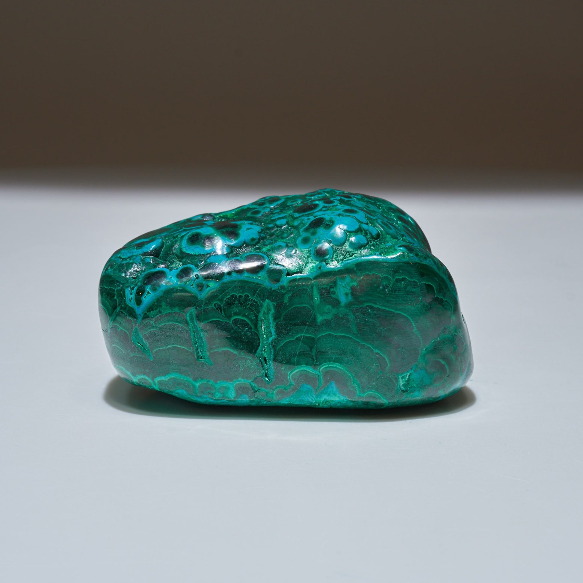 0.87 LB Polished Malachite & Chrysocolla Freeform