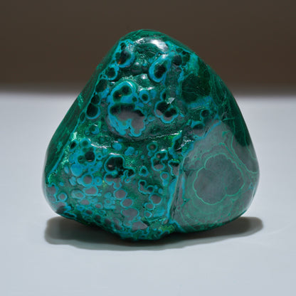 0.87 LB Polished Malachite & Chrysocolla Freeform