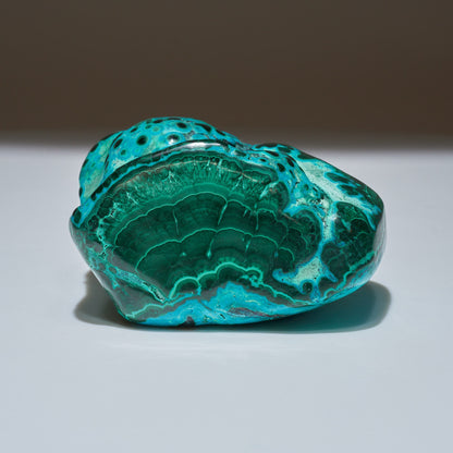 1 LB Polished Malachite & Chrysocolla Freeform