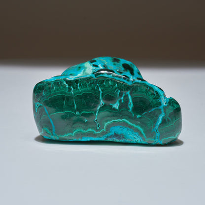 0.89 LB Polished Malachite & Chrysocolla Freeform