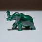 0.26 LB Carved Malachite Elephant