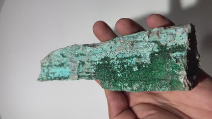 0.73 LB Crystallized Chrysocolla & Malachite  Specimen