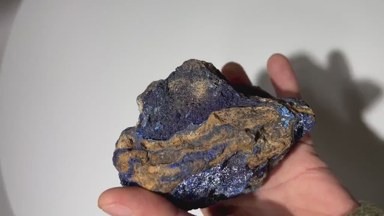 1.5 LB Azurite Crystallized Specimen