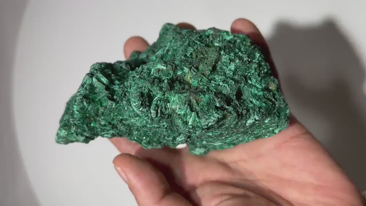 1.6 LB Fibrous Malachite Collector Specimen