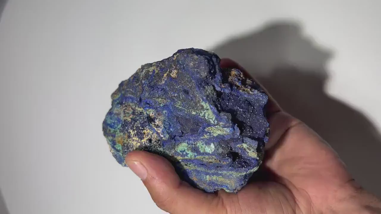 2.34 LB Azurite Crystallized Specimen