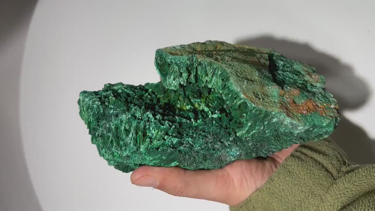 4.2 LB Fibrous Malachite Collector Specimen