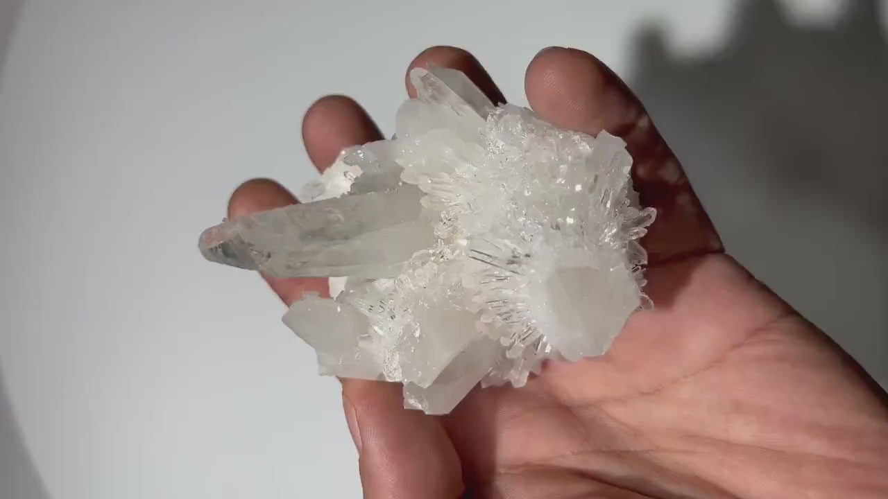 0.52 Lbs Quartz Crystal Cluster