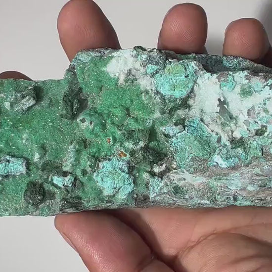 0.58 LB Crystallized Chrysocolla & Malachite Specimen