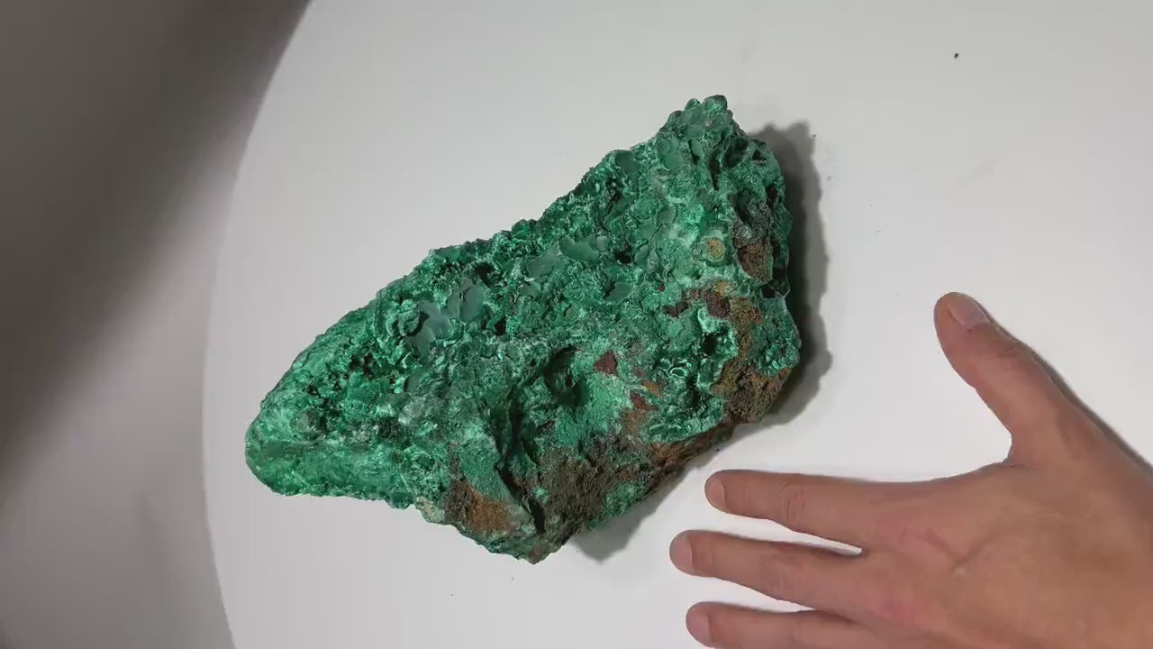 5.7 LB Fibrous Malachite Collector Specimen