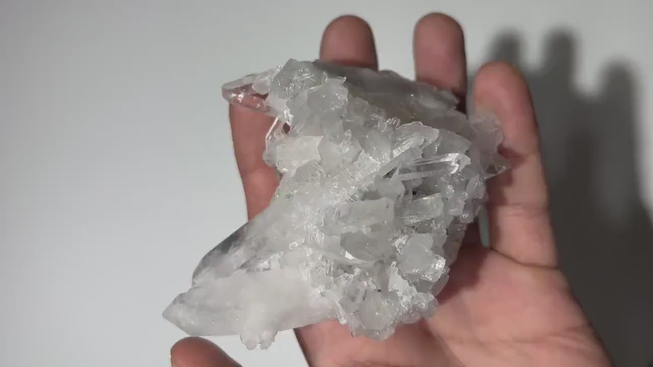 0.57 Lbs Quartz Crystal Cluster